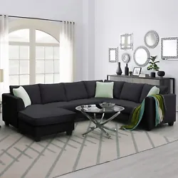 With ottoman couch set that can be placed on the both side of the sofa couch that to create a left (right) facing...