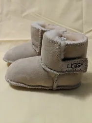 UGG Australia Toddler Tan Sheepskin Short Winter Snow Boots Size Baby M.