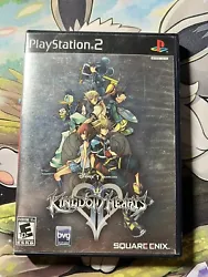 Kingdom Hearts 2 PS2 Complete in box CIB. Tested and working!!