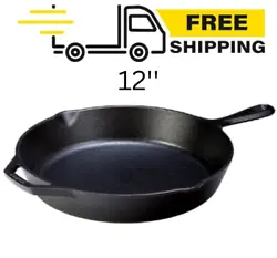 Made with just iron and oil, the cast iron skillet features a helpful assist handle for lifting or hanging. The...