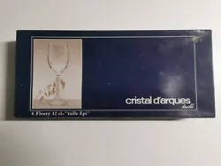 Cristal Darques 6 Fleury 12cl Taille Epi.