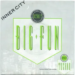Inner City (Kevin Saunderson & Paris Grey) - Big Fun (Radio Fun) / Big Fun (Juans Magic Remix) (10 Records). Soundclip...