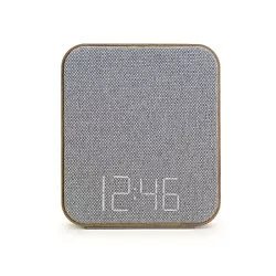 •Digital alarm clock with dual alarms •Large, easy to read clock digits •Relaxation sounds to fall asleep...