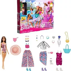 •What’s better than one gift? 24 of them! This glamorous Barbie advent calendar comes with 24 surprises themed to...