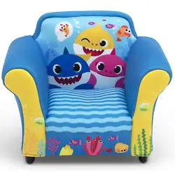 Baby shark, doo, doo, doo, doo, doo, doo! Baby shark, doo, doo, doo, doo, doo, doo. FOR BABY SHARK FANS: Chair features...