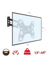 13 - 55 Inch LCD LED TV Wall Mount Full Motion Swivel 32 36 40 42 43 47 50 52 55.