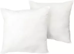 FIBER INFO - Pillow covers are all 85 gsm microfiber filling is 6D polyester fiberfill.