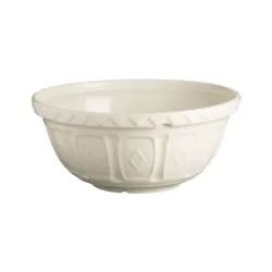 The Mason Cash Color Mix mixing bowls ensure that all baking experiences will be pleasant. The vivid Cream S12 (11.4in)...
