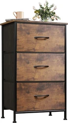 MULTIFUNCTION CABINET: Match perfectly with other WLIVE storage towers; This chest of drawers is great for closets,...