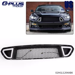 Application: For Ford Mustang 2015 2016 2017. PRODUCT Front Grille with Bottom LED. Title: Front Grille with Bottom...