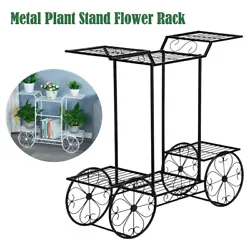 Specifications: 1. Style: Modern & Contemporary 2. Material: Metal 3. Type: Plant Rack Stand 4. Assembly: Assembly...
