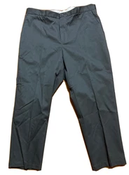 Dark Charcoal Gray Comfort Flex Work Pants 38x28” Cintas.