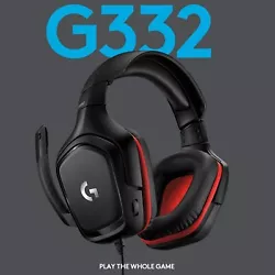 Séries G332 Stereo Gaming Headset. Type de connectivité Wi-Fi. Type de connecteur Sans fil. Couleur Rouge. Réponse...