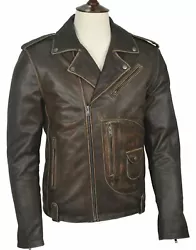 High quality Real leather. THE LEATHER FACTORY. Long lasting durable jacket. Every single product is crafted by our...