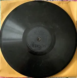 Walter Van Brunt-Some Day/Ma Lady Lu-1913 Edison Diamond Disc 78 rpm. Etched label. Disc is in VG condition, no cracks...