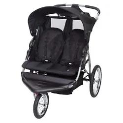 Now matter where you and your little ones are going, the Baby Trend Expedition Double Jogging Stroller will get you...