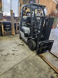 Nissan Forklift. Great Machine, lift up to 7 feet ,has been very well maintained