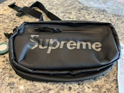 Supreme Waist Bag SS21 Supreme Logo Belt Bag Black.
