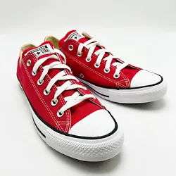 NEW Unisex CONVERSE Chuck Taylor ALL STAR LOW TOP Red (M9696), Sz 3.5 - 12.0, 100% AUTHENTIC! Classic All Star ankle...
