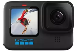 HERO10 BLACK Capteur 23 mégapixels,Vidéo jusquà 5.3K 60 fps,Robuste et étanche jusquà 10 mètres,3 microphones...