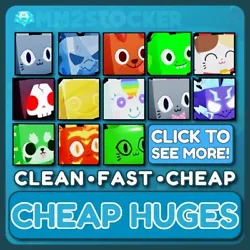 You will receive 3 Billion Free Gems with every Huge Pet Order.
