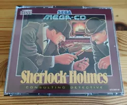Sega Mega-CD Sherlock Holmes Consulting Detective  PAL FR  Complet en boîte + jeu + notice.  Se ferme parfaitement...