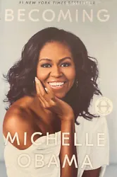 Becoming by Michelle Obama - Hardcover 2018 First Lady of President Obama.