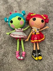 This Lalaloopsy play doll set features Haley Galaxy and Ember Flicker Flame characters, both in their full 12-inch size...