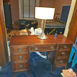 Antique Mahogany desk. 48