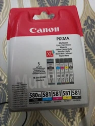 Canon PGI-580 XL /CLI-581 Cartouche BK/CMYK Multipack Noir, Cyan, Magenta, Jaune.