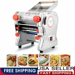 • You can squeeze buns, bread flour, dumpling skin, noodles, wonton skin. 1 x Pasta Noodle Machine. Noodle Width: 3mm...