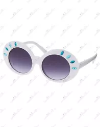 Super cute plastic round gem Gymboree sunglasses. Great for girls 4 and up!