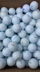 All golf balls will be clean and are ready for the course. All golf balls are in AAA condition and ready to be played...