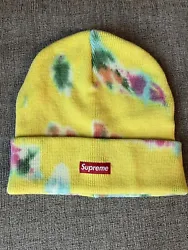 Supreme Splatter Dyed Tie Dye Beanie. For sale is a Supreme splatter tie dyed beanie. Hat is new without tags and from...
