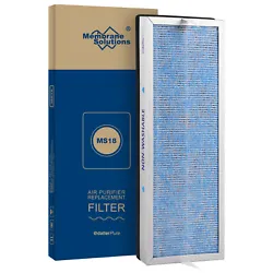 The HEPA technology makes the filter efficiency greatly improved. Ideal for elderly, pet owners and families with...