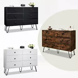 【Not Only a Bedroom Dresser 】-- This wood chest of drawers can not only be used as a bedroom cabinet, but also can...
