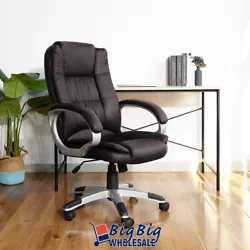 Soft and skin friendly leather create a comfortable seat. Also, the padded cushion and armrest upgrade the comfortable...