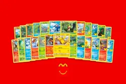 McDonalds Pokemon 25th Anniversary - Choose your card! All Cards Available! McDonalds Pokémon 25th Anniversary...
