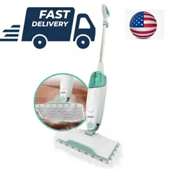 Effortlessly clean and sanitize hard floors with just water. Lightweight and maneuverable Shark Steam Mop cleaner....