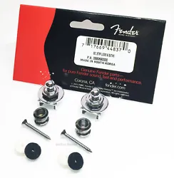 Avoid accidents, get Fender® Strap Locks. Special strap buttons for the guitar and special locks for the strap keep...