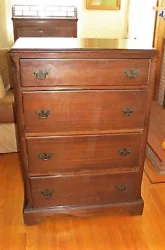 Exceedingly rare Chippendale style Chest of drawers Secretary desk. This piece is an enigma! I have never seen a...