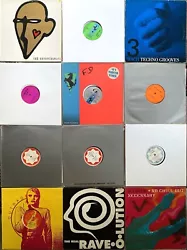 37 records from famous label R&S Records (Belgium), including old school Belgian techno & New beat, classics and...