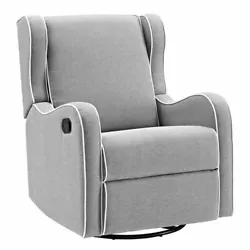 The Angel Line Rebecca Upholstered Swivel Gliding Recliner is the perfect product to complete your nursery. This...