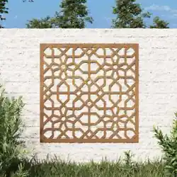 Transformez un mur vide ou une clôture en chef-dœuvre avec cette décoration murale de jardin. Matériau durable :...