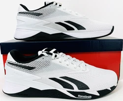 Reebok Men’s Nano X3 shoes sz(9.5) White/Black HP6049 New In Box. These are the newly released Nano X3 from Reebok....
