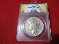 ANACS Certified and Authenticated. ANACS VF 35 DETAILS. What are you doing reading this?. PICTURES ARE OF THE ACTUAL...