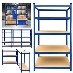 Can create fully adjustable 5 tier shelving or a workbench style layout. Size: 5 Tier Shelf, Large: H 150 x W 70 x D 30...