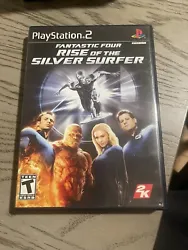 Experience the thrill of adventure and action with Fantastic Four: Rise of the Silver Surfer for Sony PlayStation 2.
