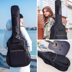 User-friendly Design: The guitar bag is compatible with 38-41in guitars. There is a large front pocket for storing...
