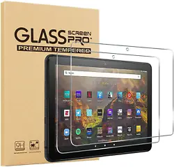 Bubble Free Anti Scratch,Premium Tempered Glass Screen Protector Specially designed For 2021 Amazon Fire HD 10/10 plus...